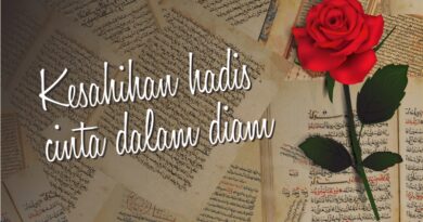 Hadis Cinta dalam Diam