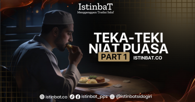 TEKA-TEKI NIAT PUASA